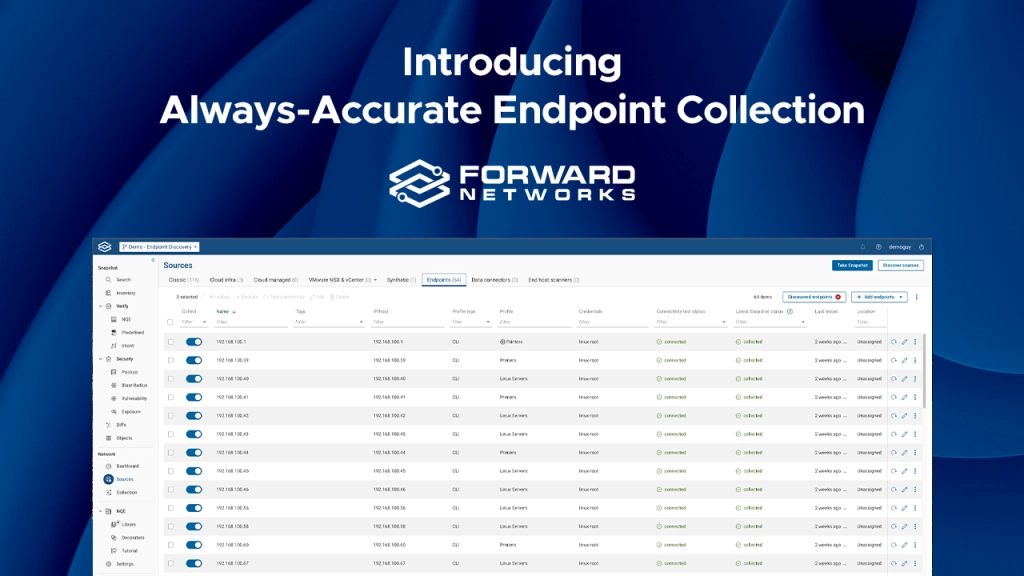 Endpoint Collection Interface