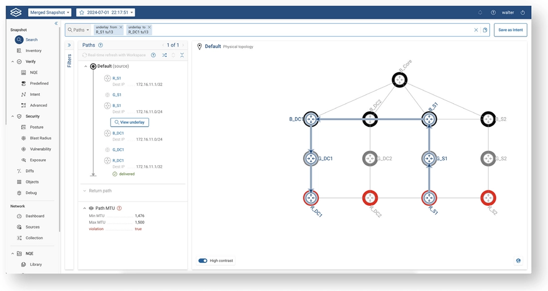 Connectivity testing